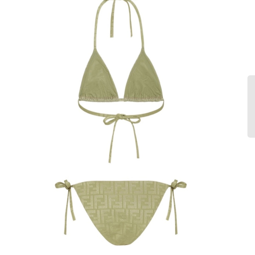 Fendi Olive Bikini Set